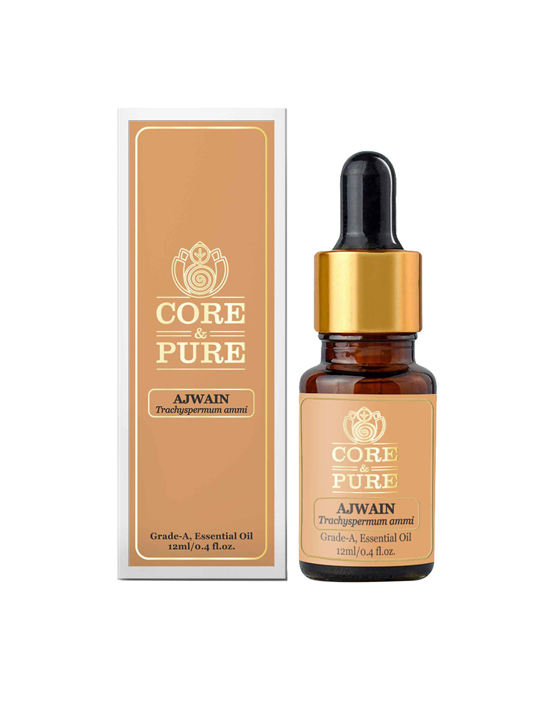 CORE & PURE Ajwain Grade-A Essential Oil - 12 ml