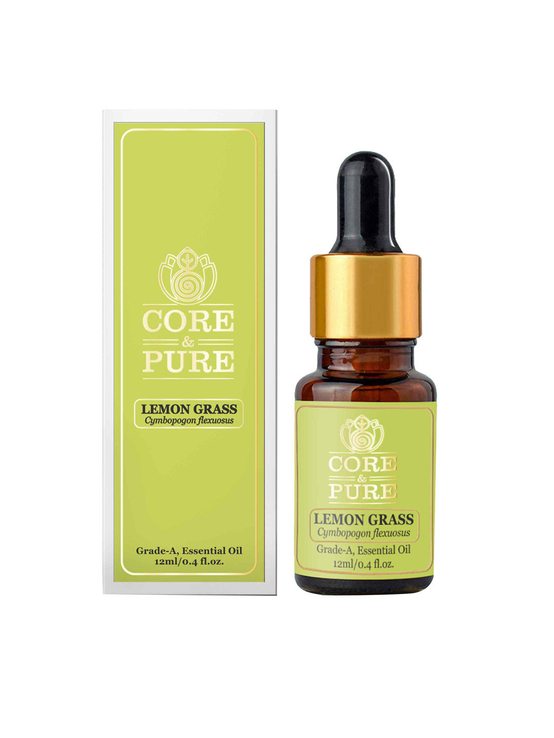 CORE & PURE Unisex Lemon Grass Grade-A Essential Oil