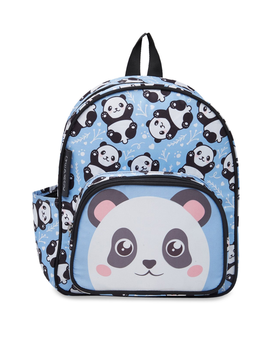 GEPACK by BagsRUs Sky Blue 28cm Panda Character School Backpack Bag