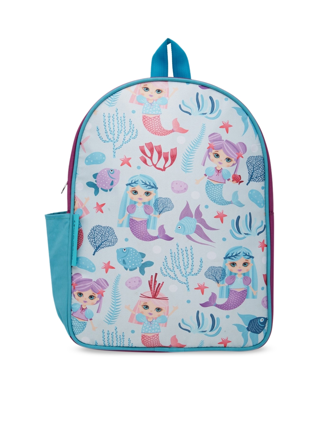GEPACK by BagsRUs Purple 26cm Mermaid Character School Backpack Bag