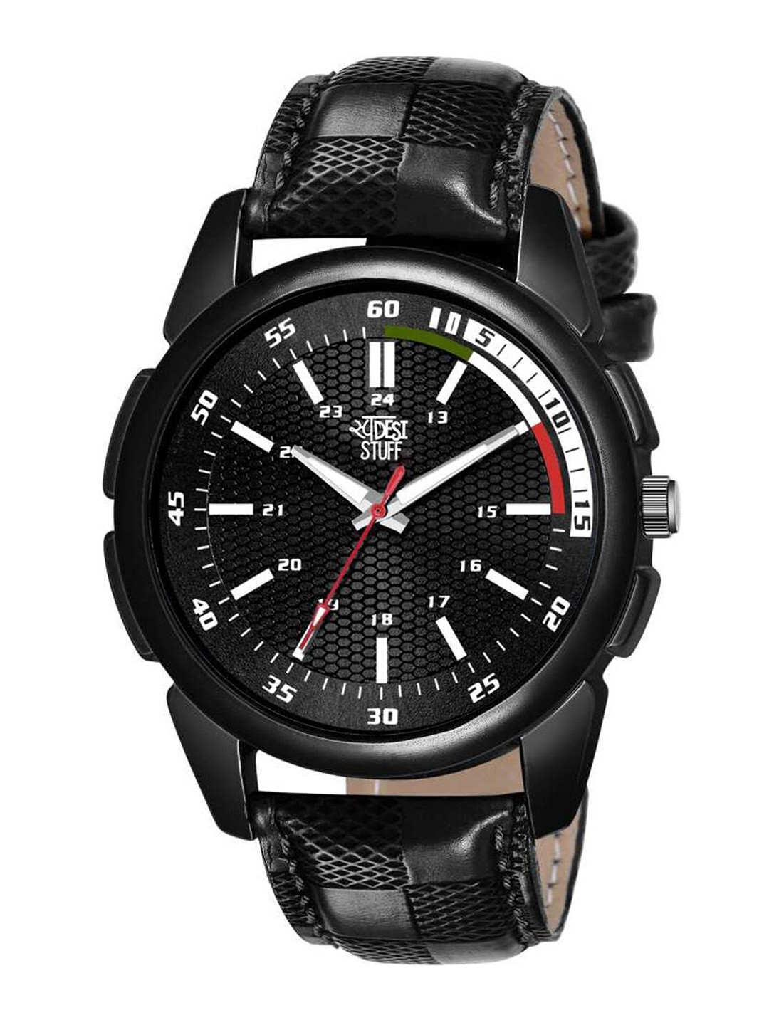 SWADESI STUFF Girls Black Analogue Watch