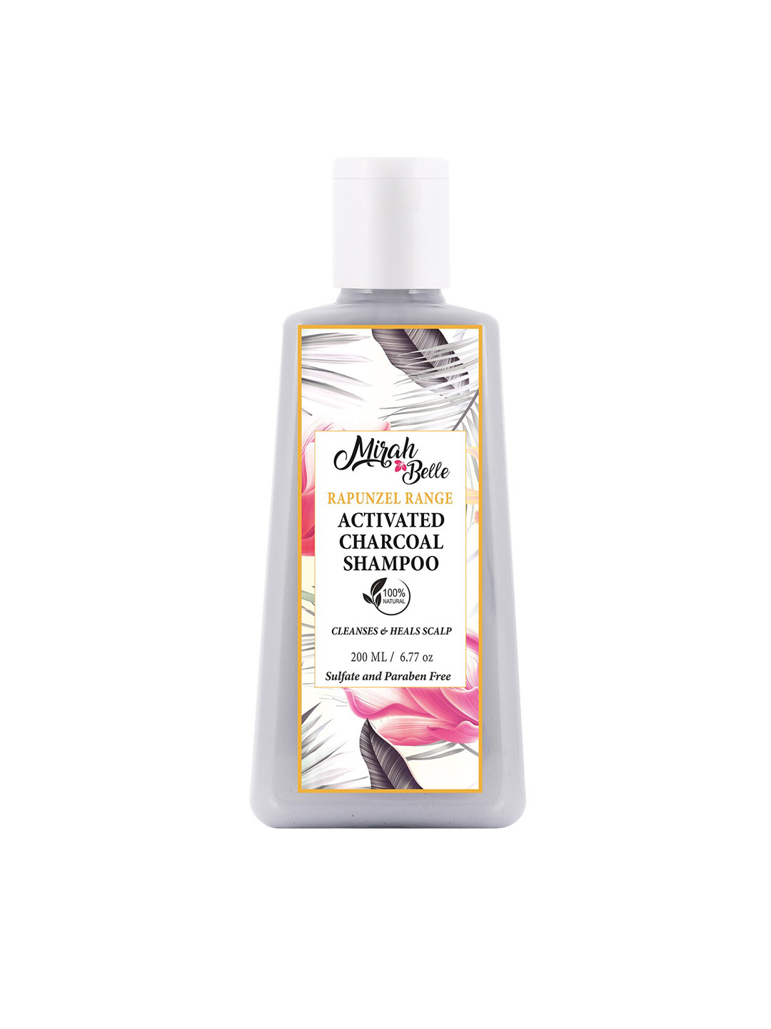 Mirah Belle Activated Charcoal Shampoo 200 ml