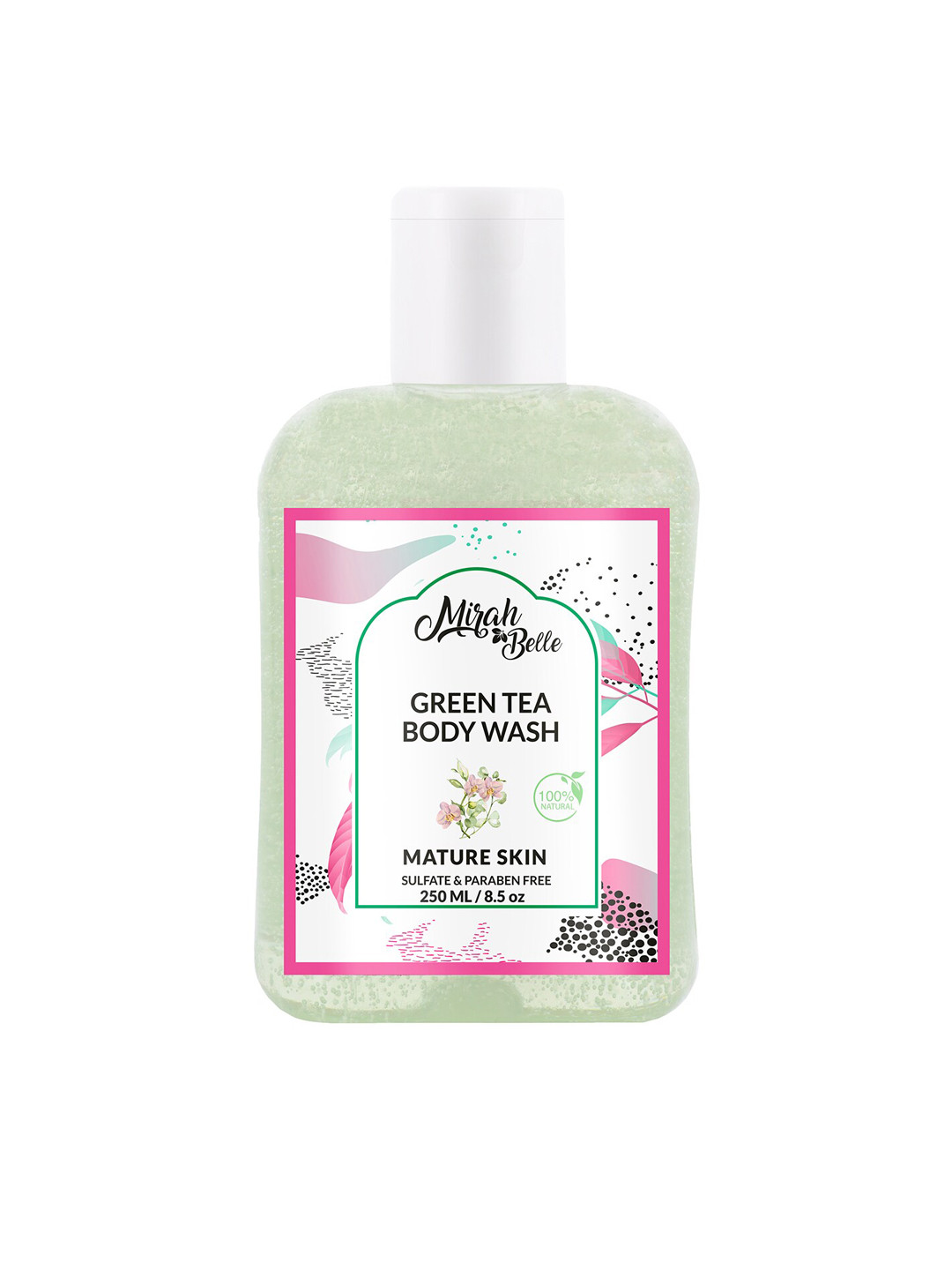 Mirah Belle Green Tea Anti Aging Body Wash 250 ml