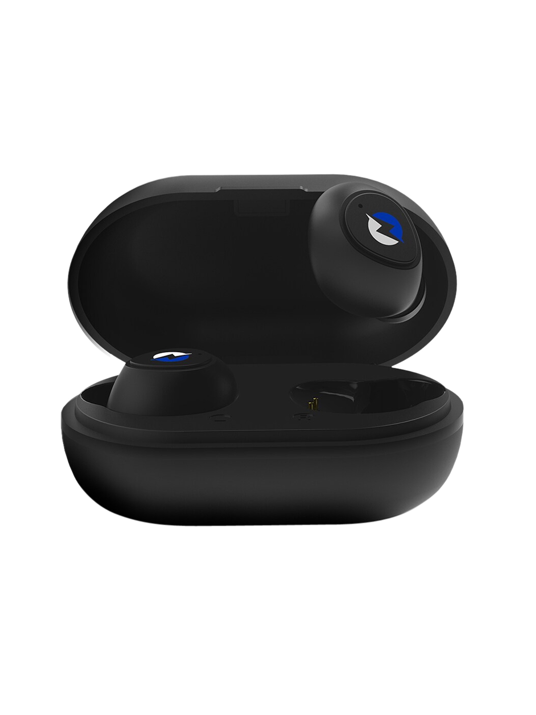 FitSpark Unisex Black Ladybird True Wireless Ultra Light Weight HD Sound Earphones With In Built Mic