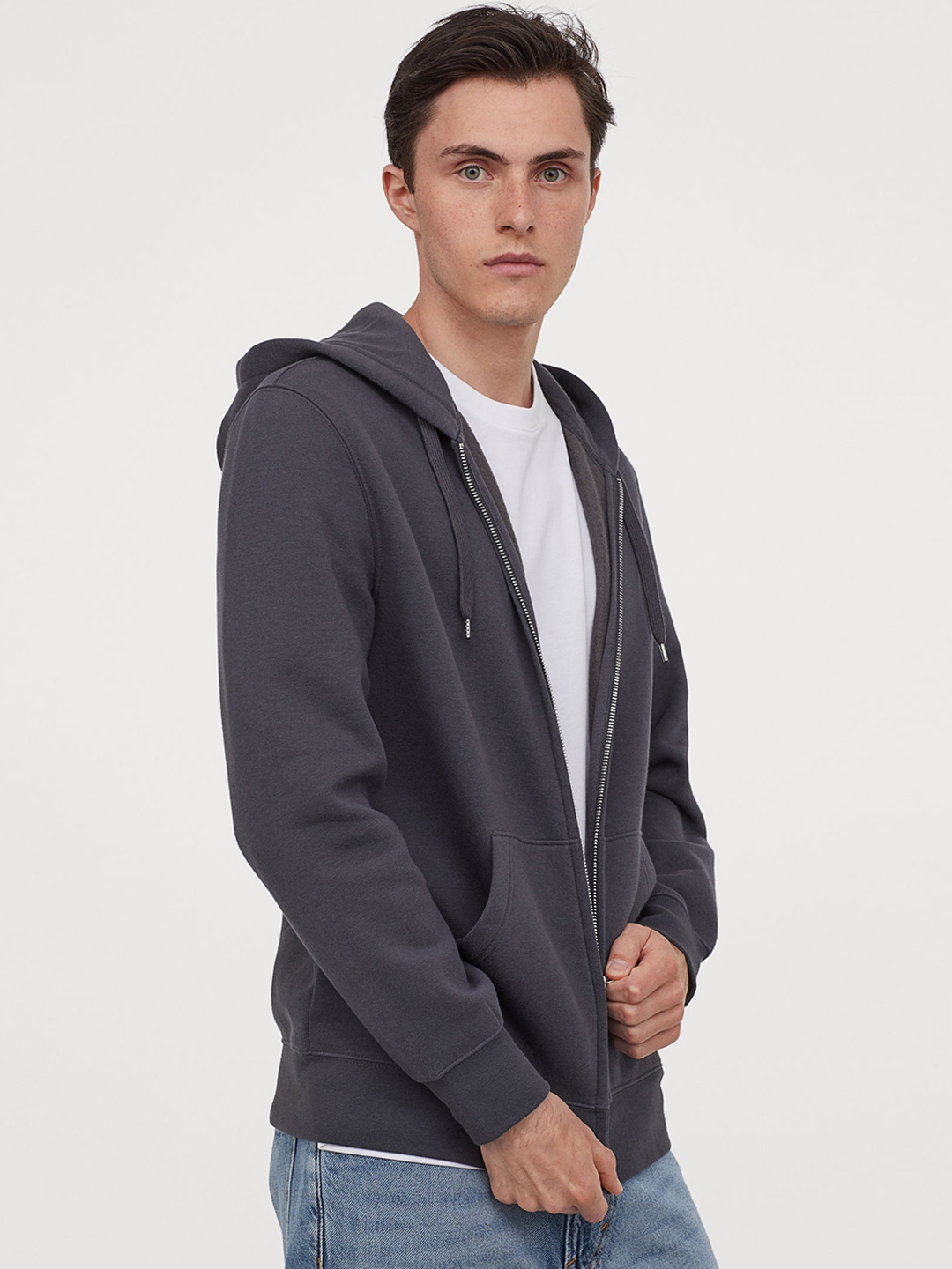 h & m hooded jacket
