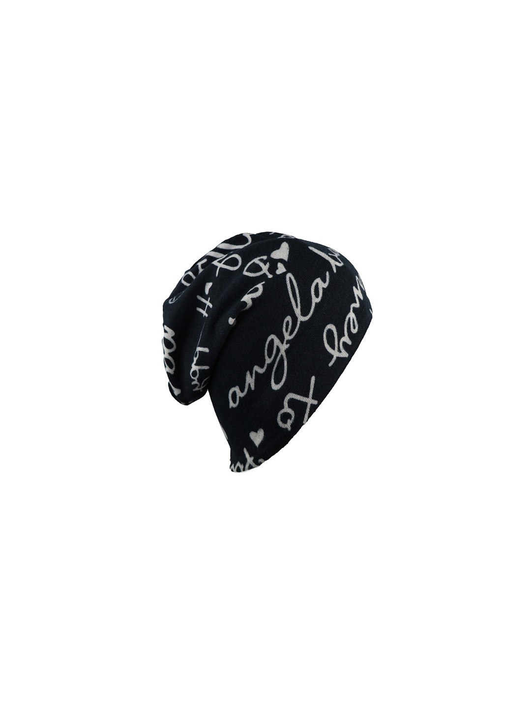 Bunnywave Unisex Black Self Design Beanie