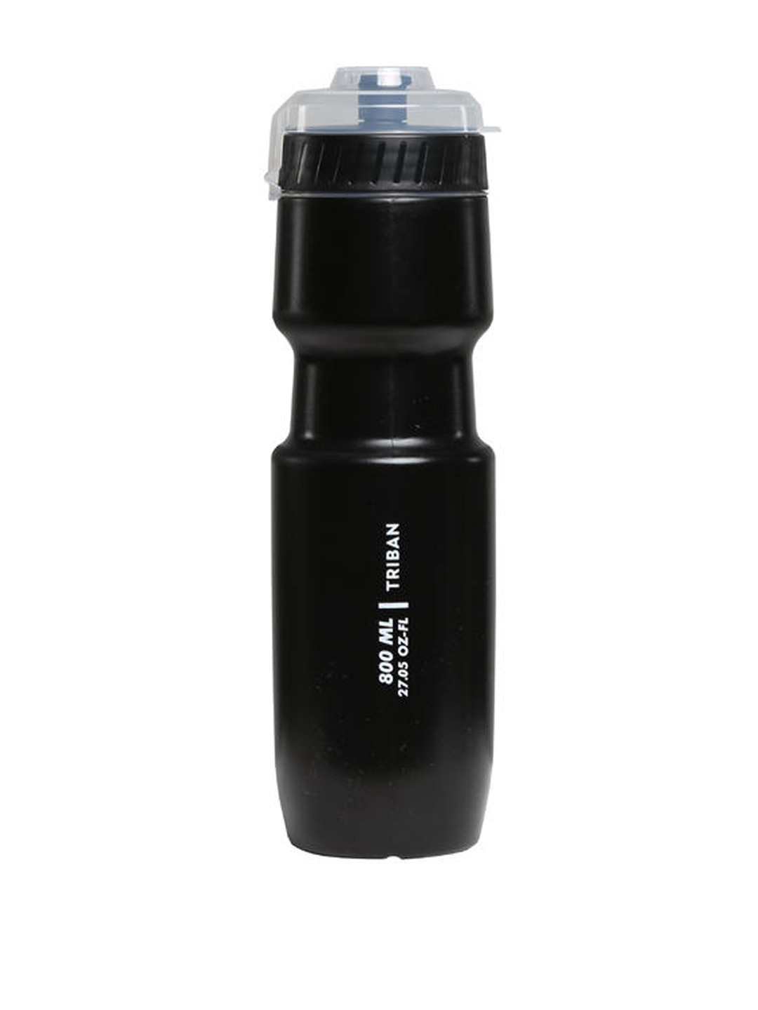 TRIBAN By Decathlon RoadC Black Typography Plastic Integrated Spout Sipper - 800ml