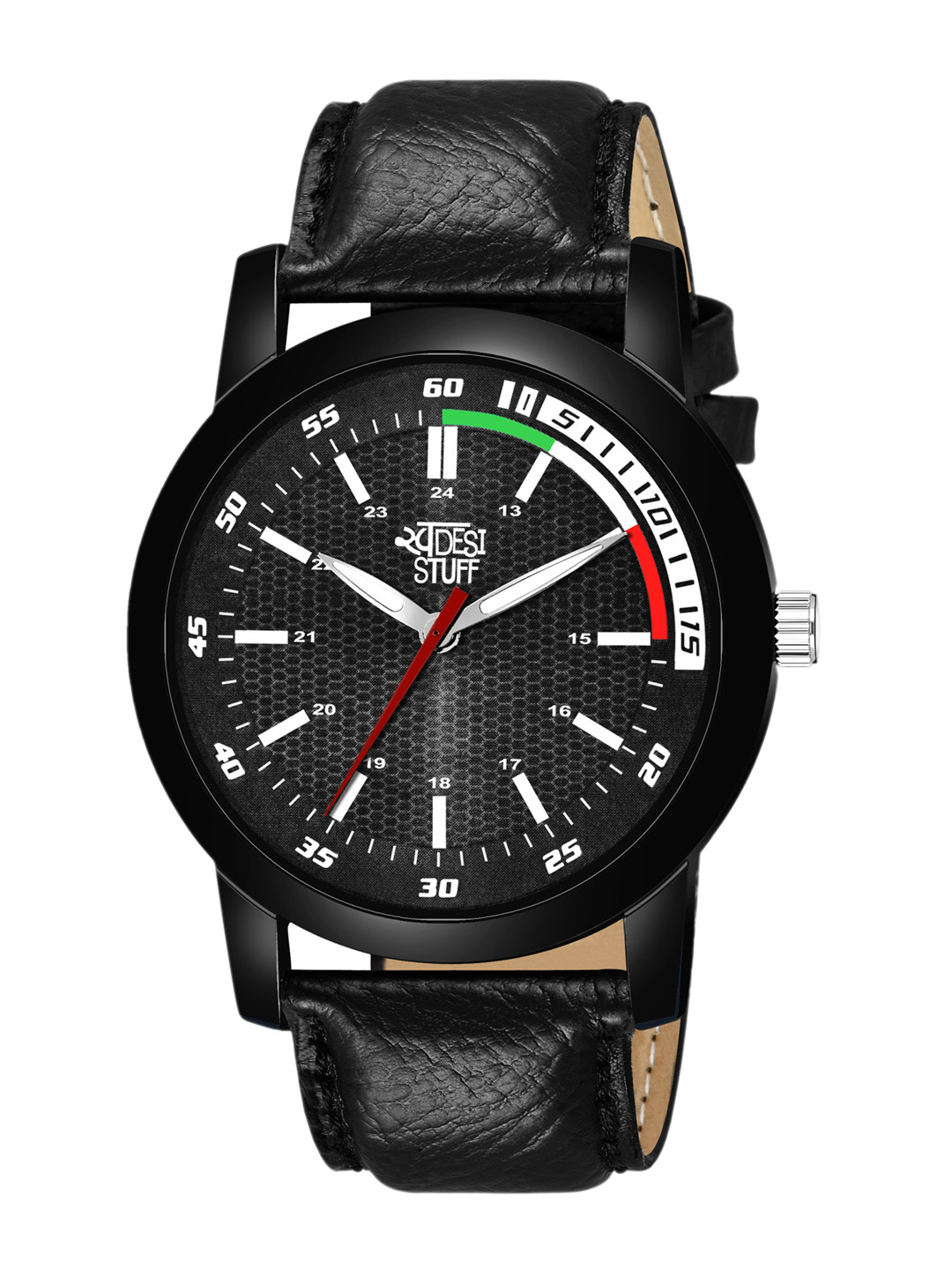 SWADESI STUFF Boys Black Analogue Watch SDS 116 BLACK