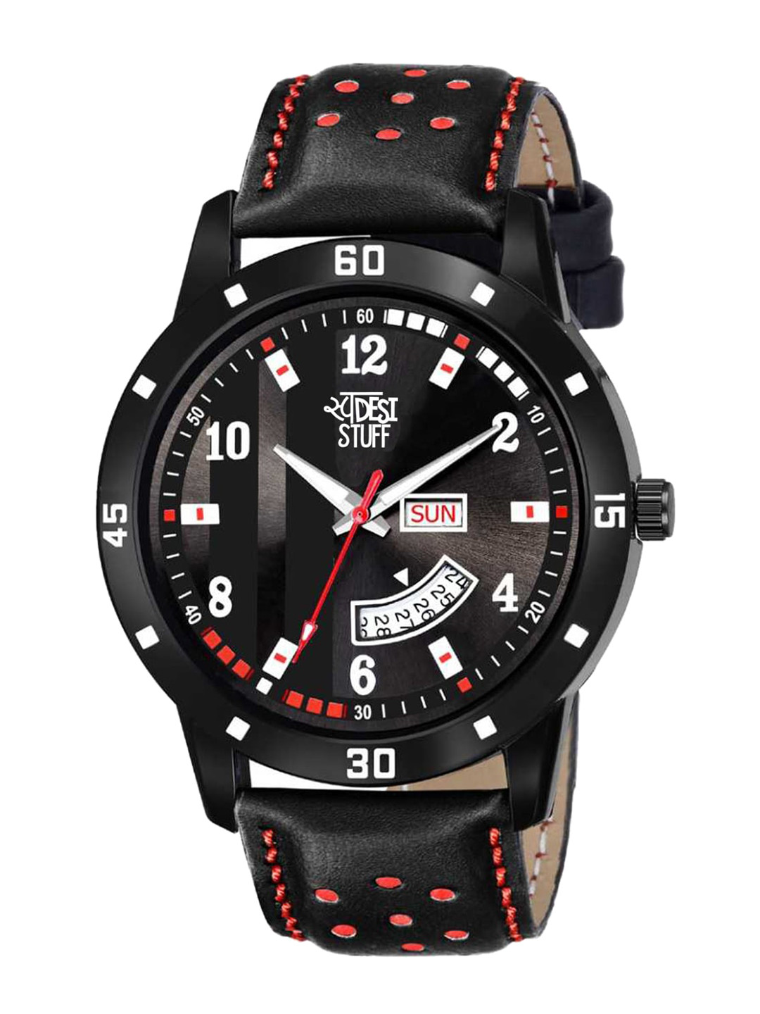 SWADESI STUFF Boys Black Analogue Watch SDS 69