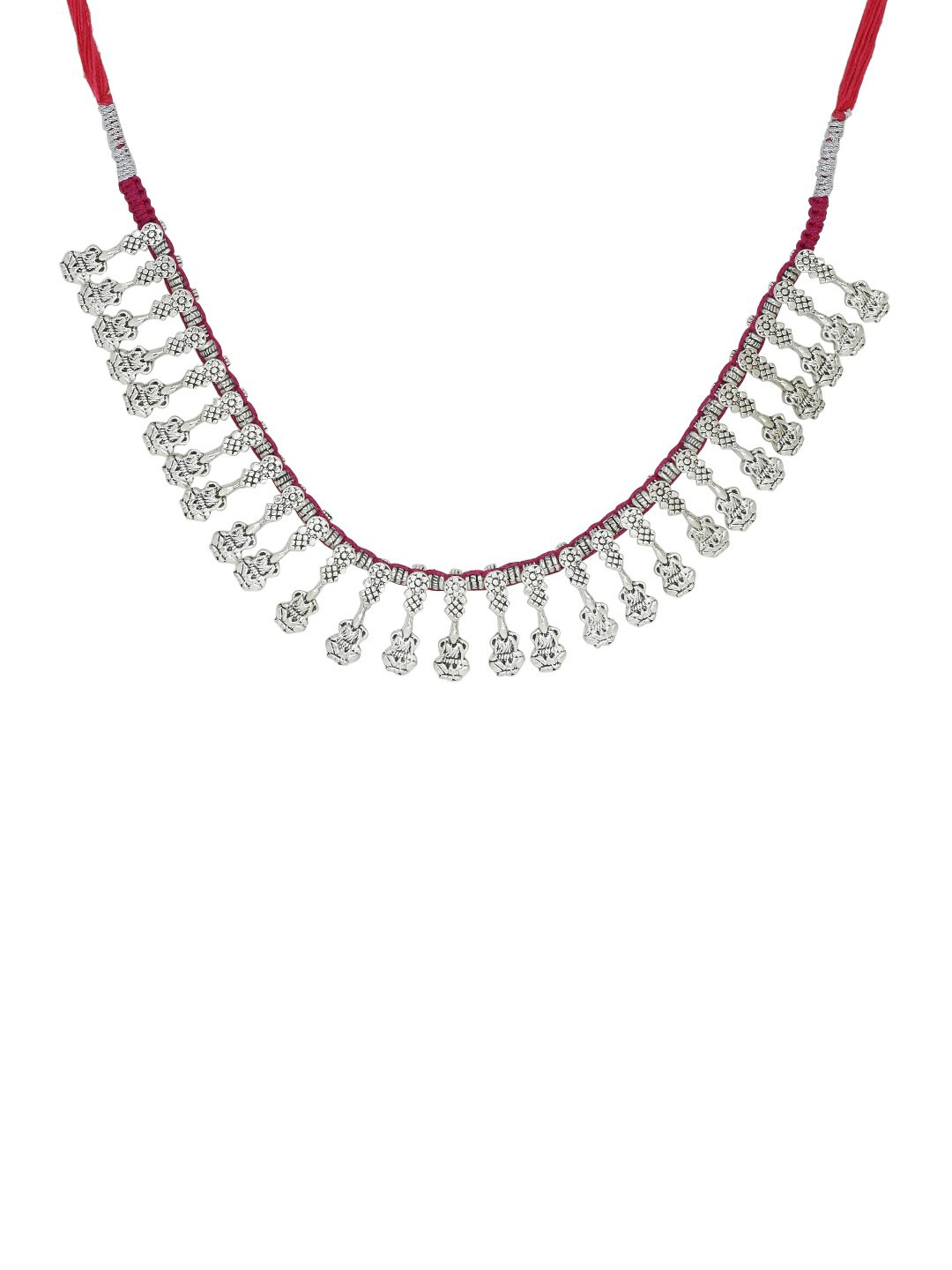 Silvermerc Designs Silver-Plated Temple Necklaces