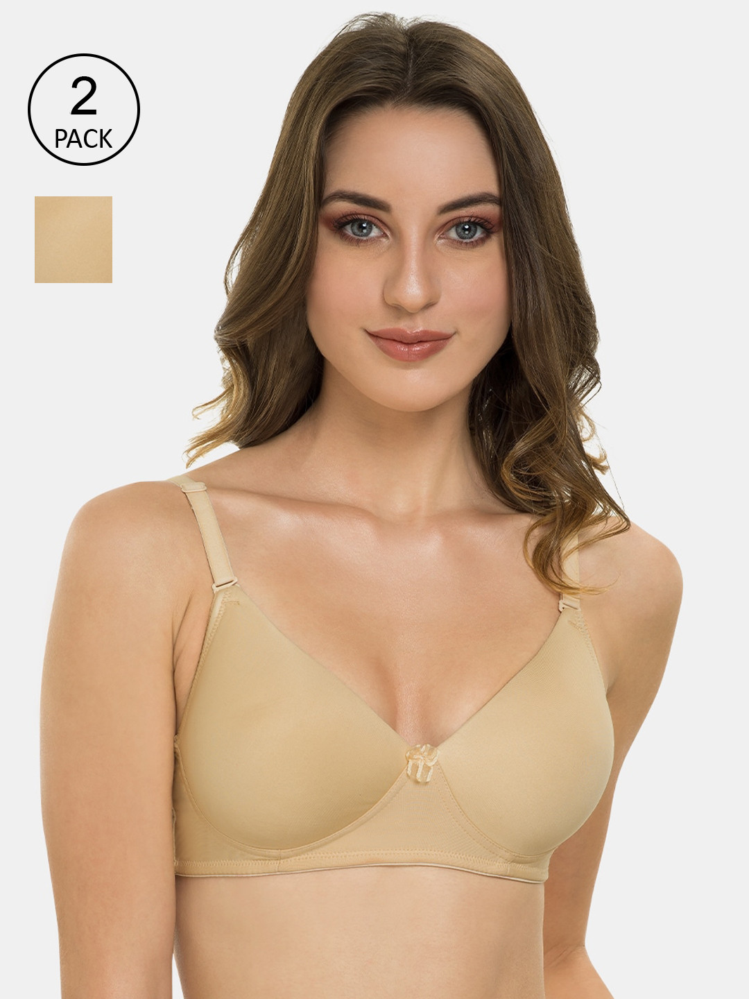 Tweens Lite Wite Pack of 2 Lightly Padded Tshirt Bra