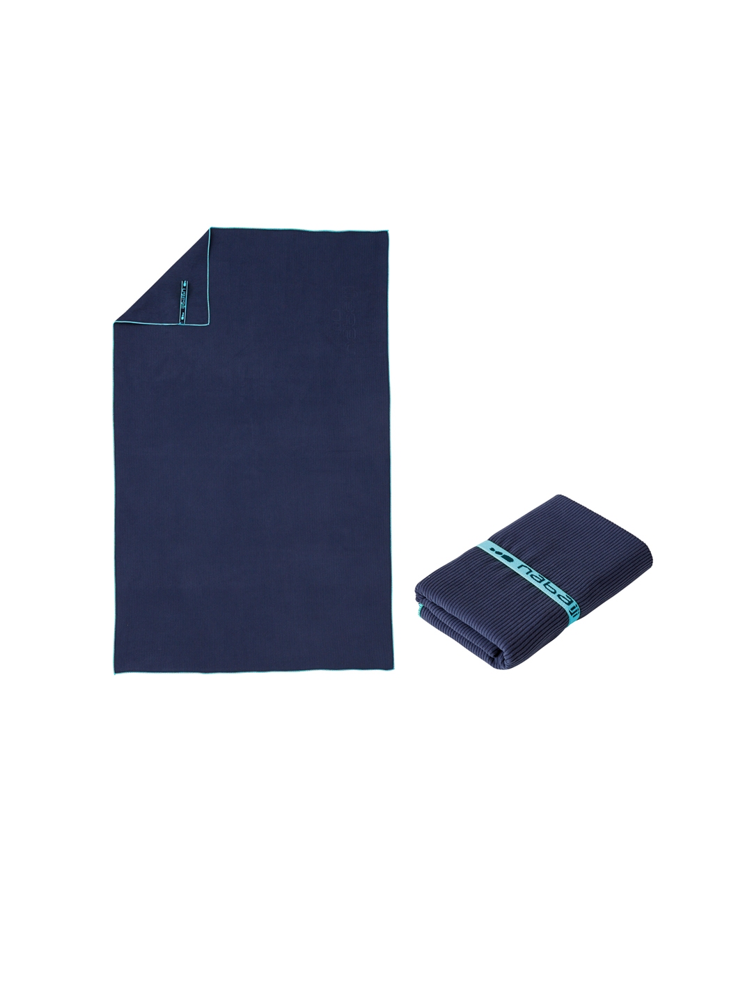 Buy Nabaiji By Decathlon Unisex Navy Blue Solid 200 Gsm Microfibre Towel 80 X 130Cm Face Towels for Men 12988144 Myntra