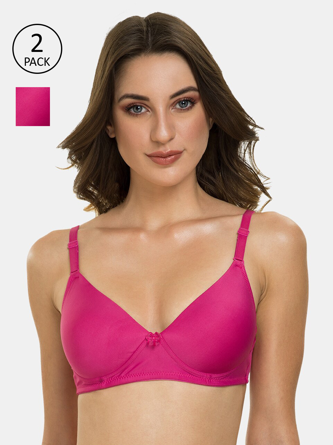 Tweens Lite Wite Pack of 2 Lightly Padded Tshirt Bra