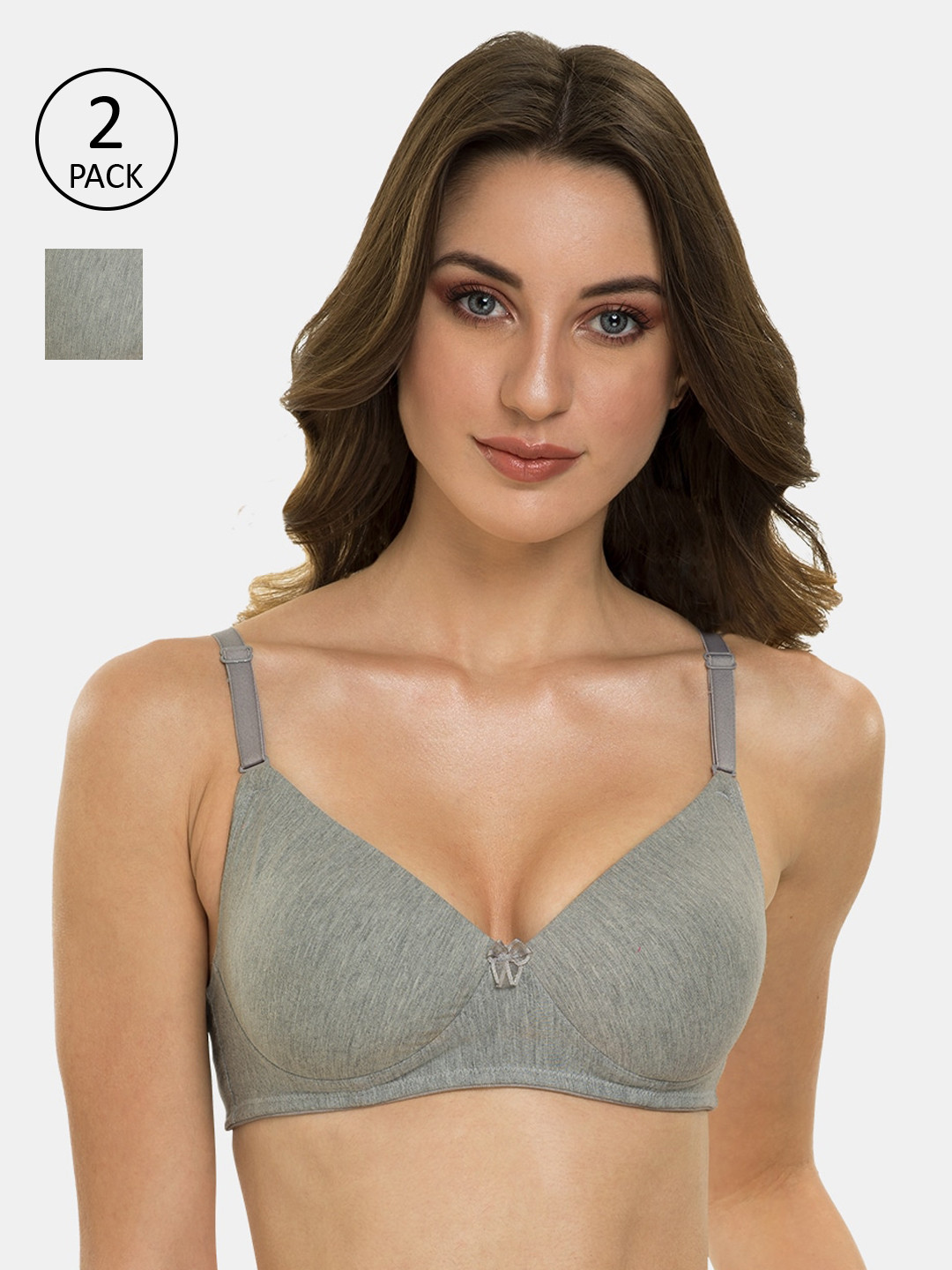 Tweens Lite Wite Pack of 2 Lightly Padded Tshirt Bra