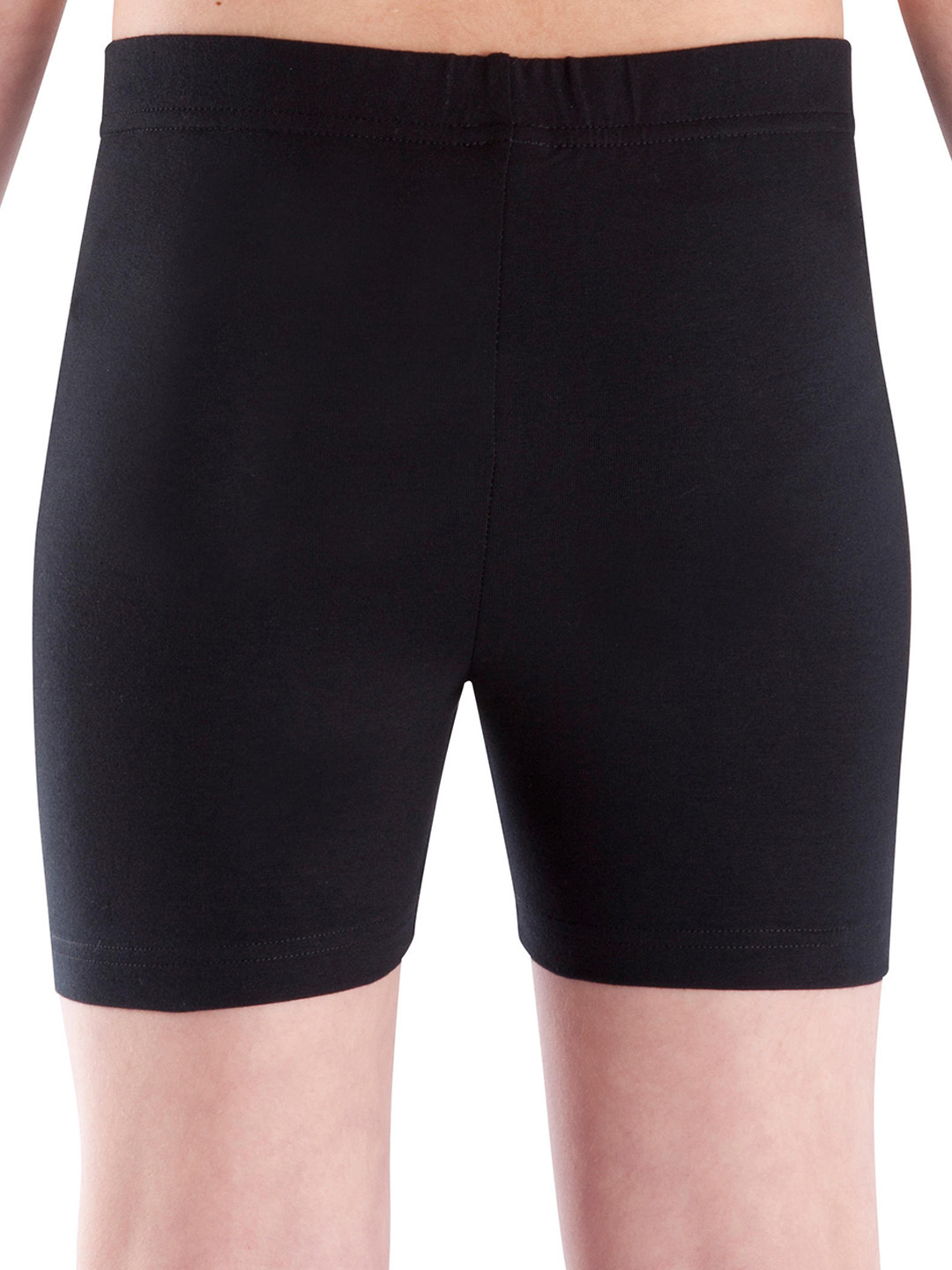 Decathlon Kids Black Regular Fit Cotton Shorts