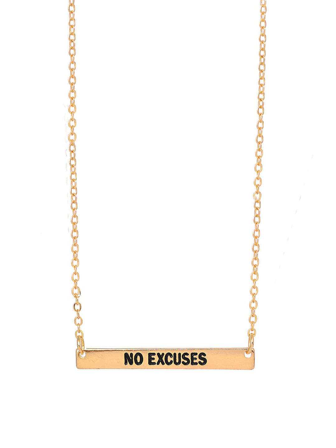 AQUASTREET Women Gold-Plated Pendant With Chain