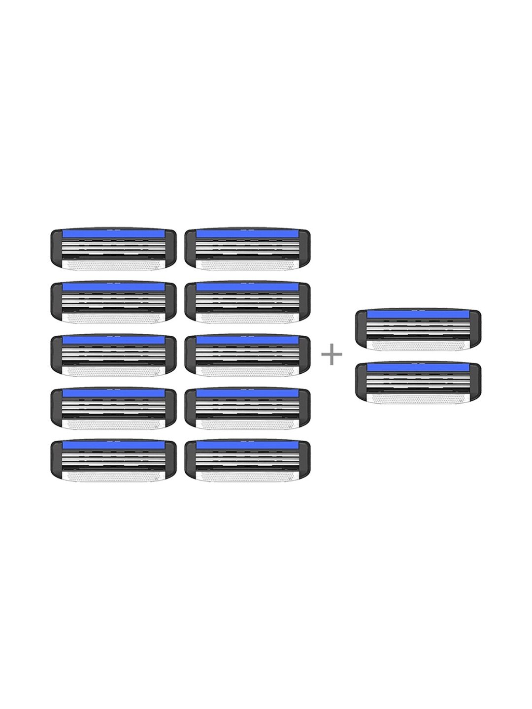 LetsShave Set Of 12 Pro 3 Shaving Blades