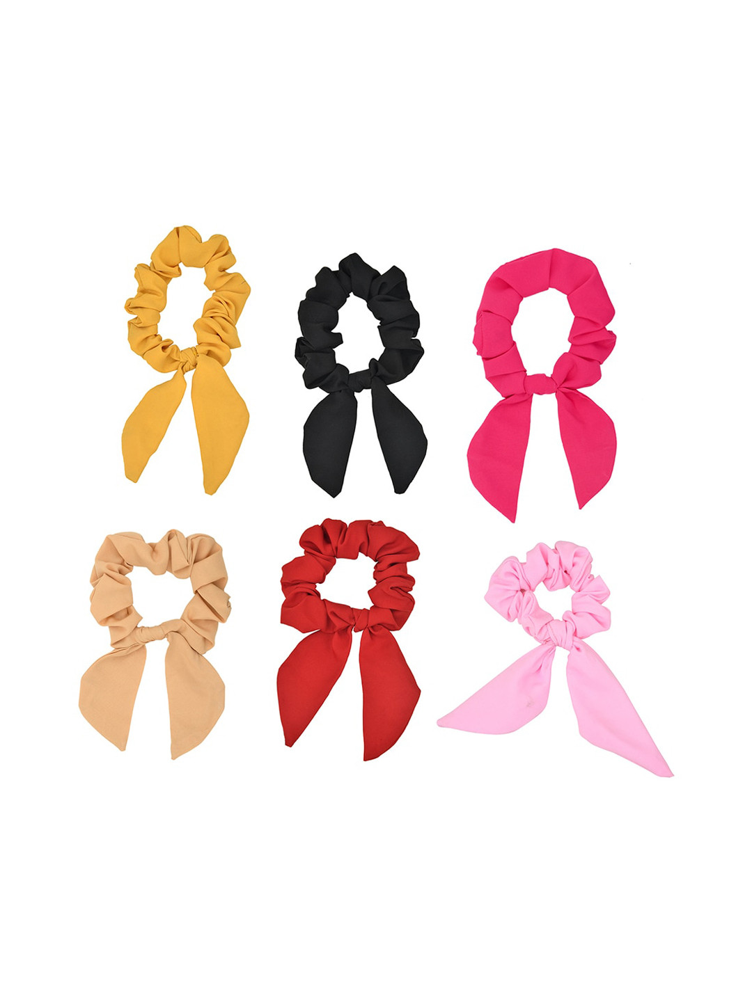 FUNKRAFTS Girls Pack of 6 Headbands