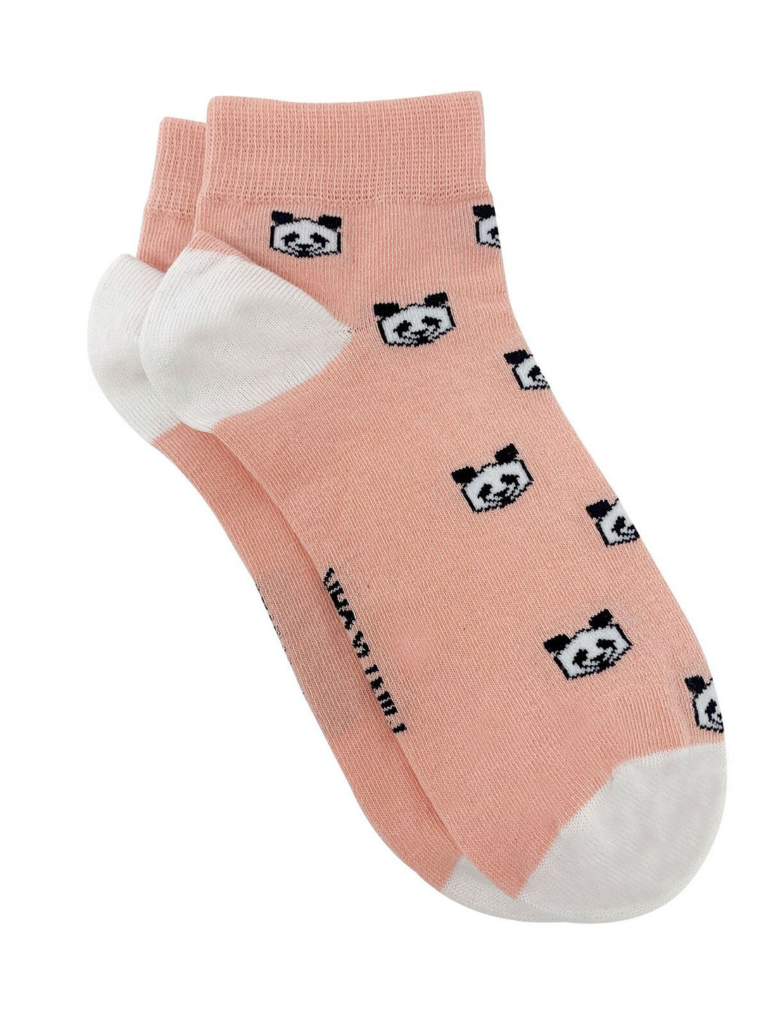 Mint & Oak Men Pink Patterned Ankle-Length Socks