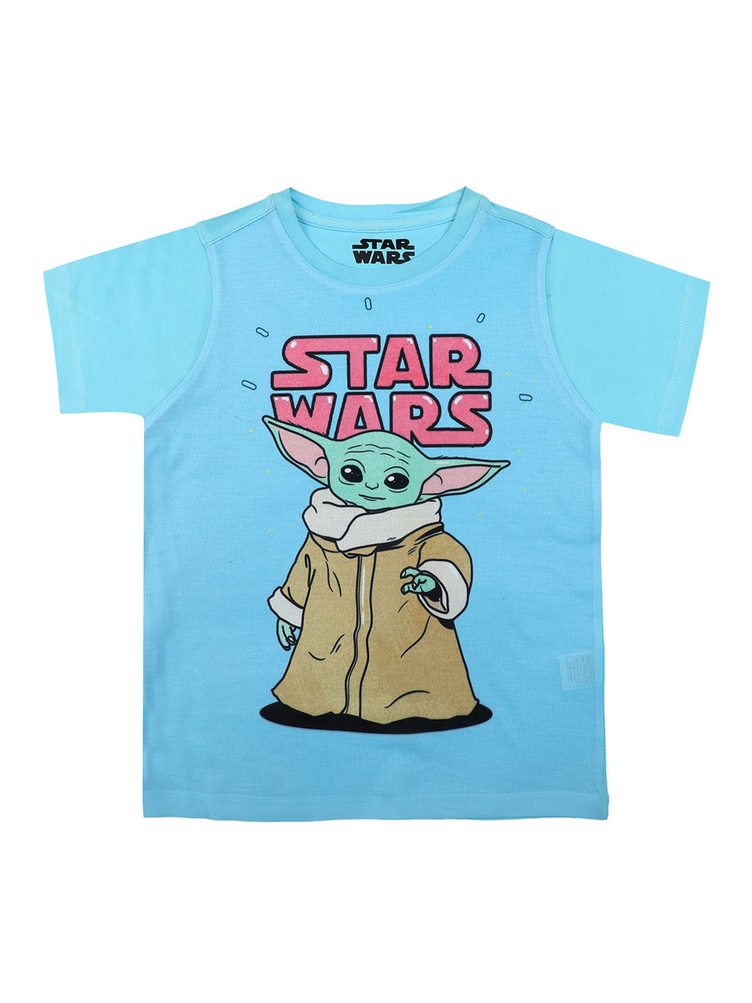Star Wars by Wear Your Mind Boys Blue Star Wars Printed Round Neck T-shirt