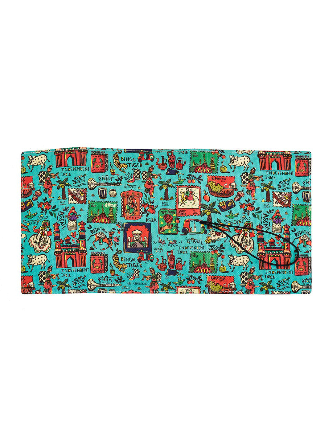 Chumbak Teal Green & Black Printed Spiral Notebook