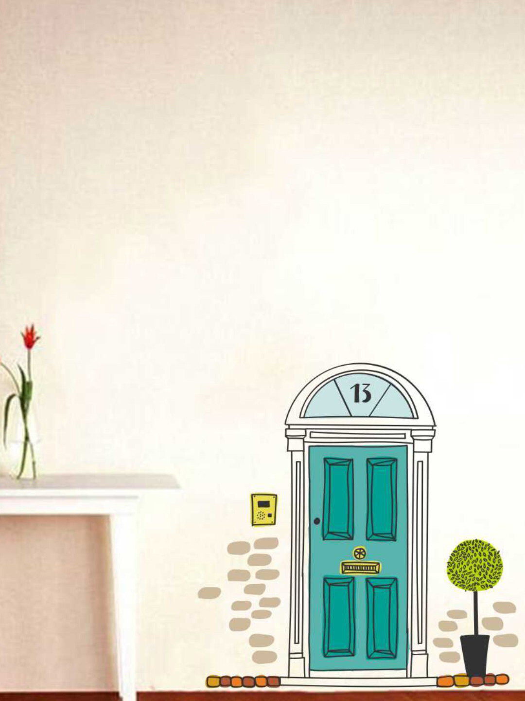 rawpockets Reel Entrance Wall Stickers