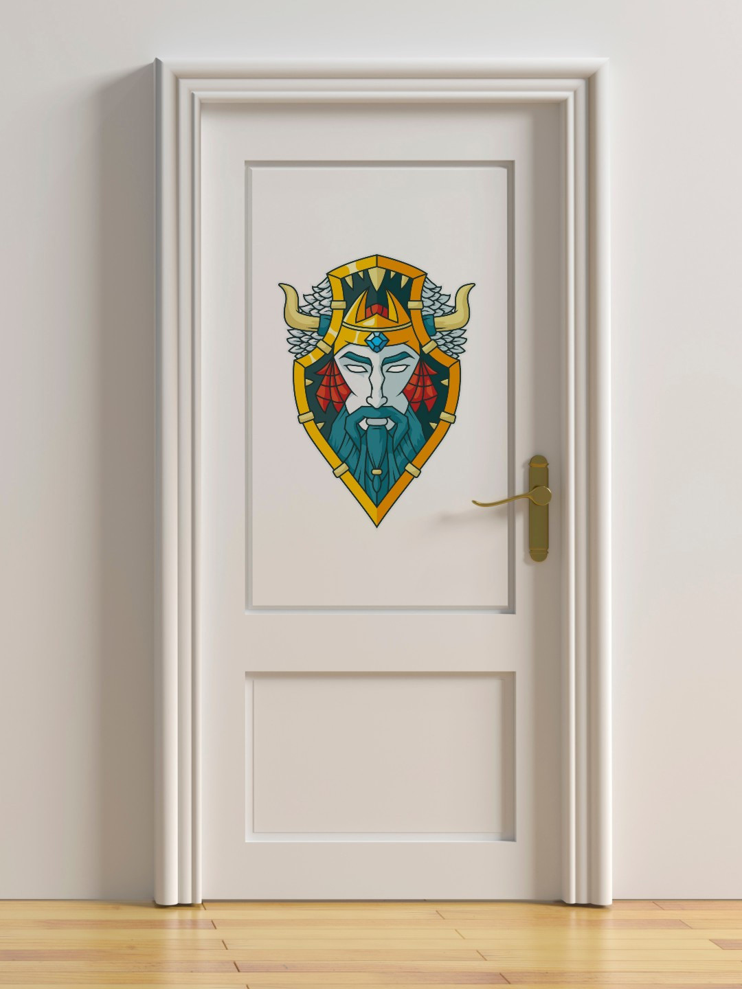 rawpockets Multi-Coloured Protector Wall Sticker