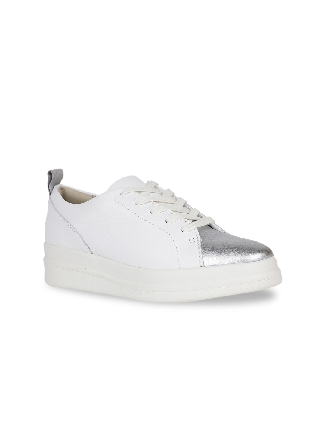 Naturalizer white leather sneakers sales