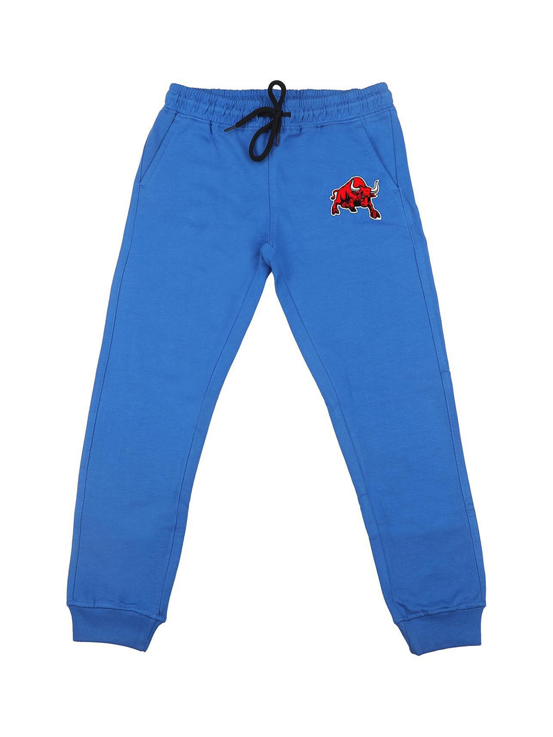 Wear Your Mind Unisex Blue Solid Slim-Fit Joggers