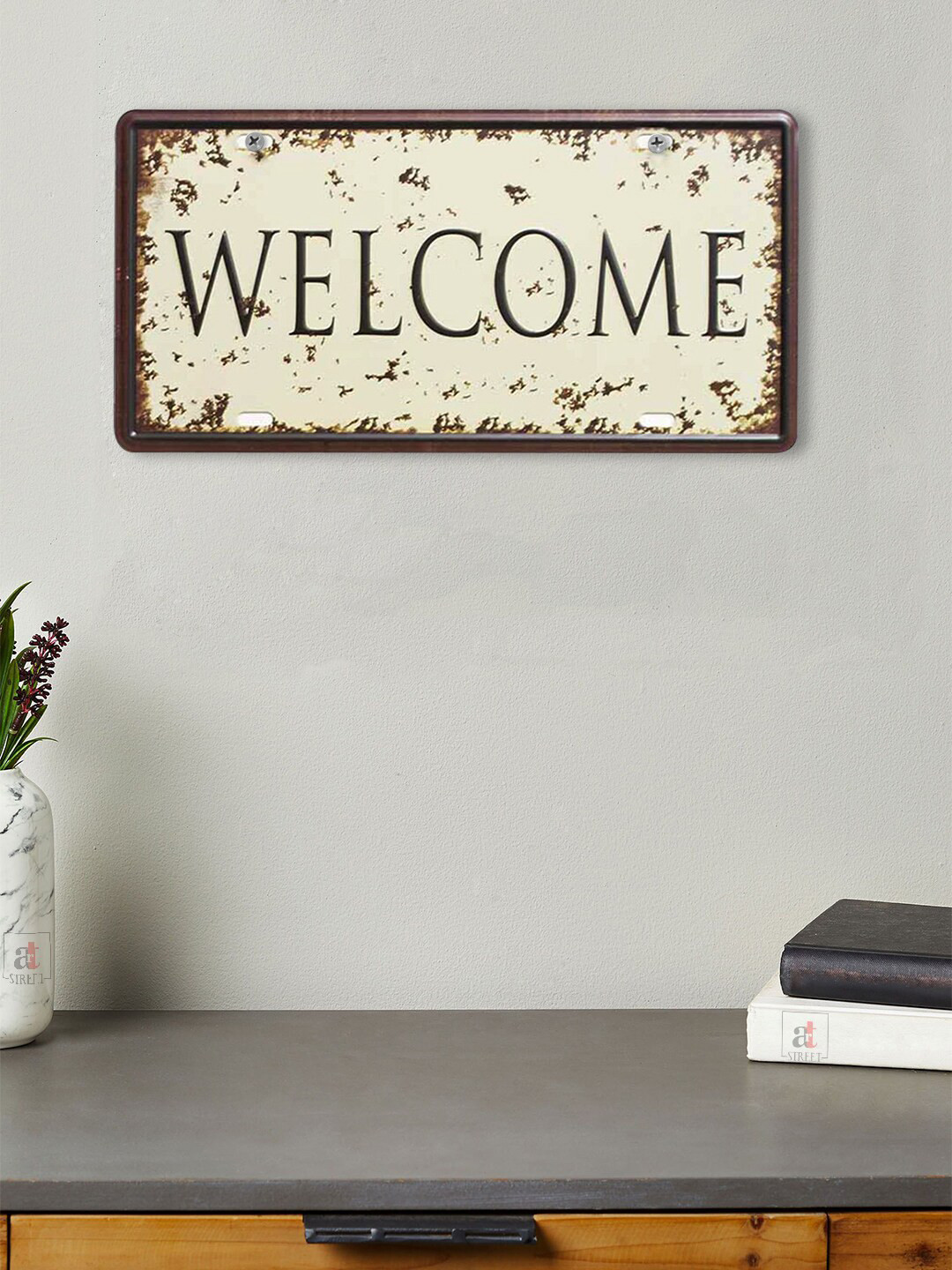 Art Street Brown Printed Wall Decor