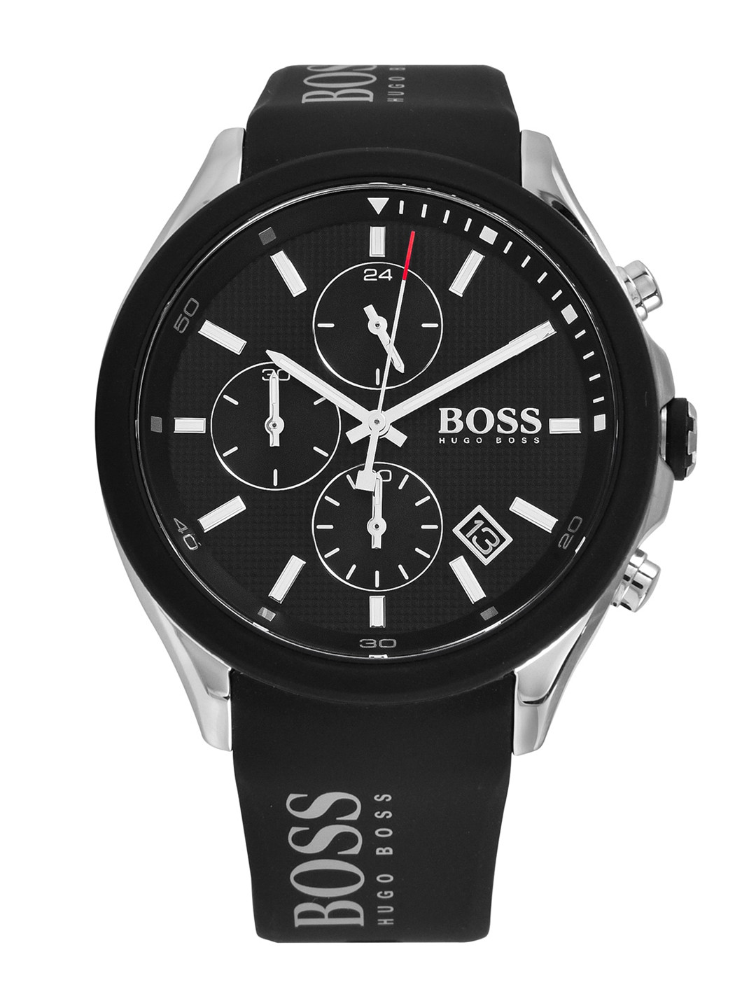 Hugo Boss Men Black Chronograph Watch 1513716
