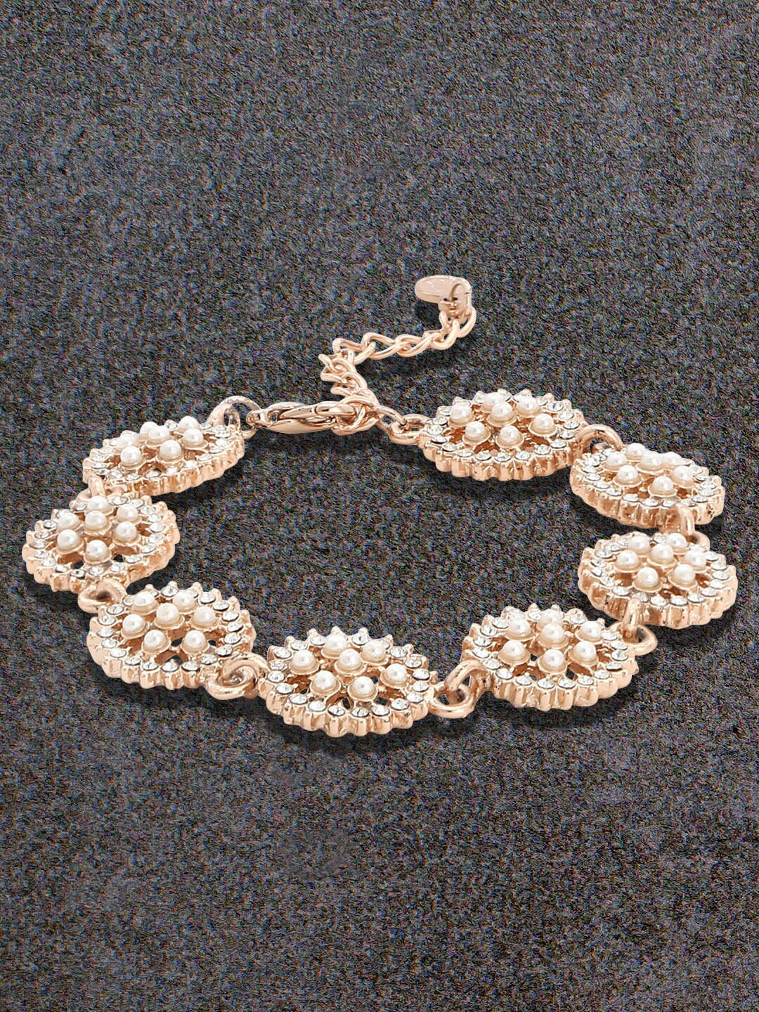 Estele Gold-Toned Bracelet Gold-Plated Handcrafted Wraparound Bracelet