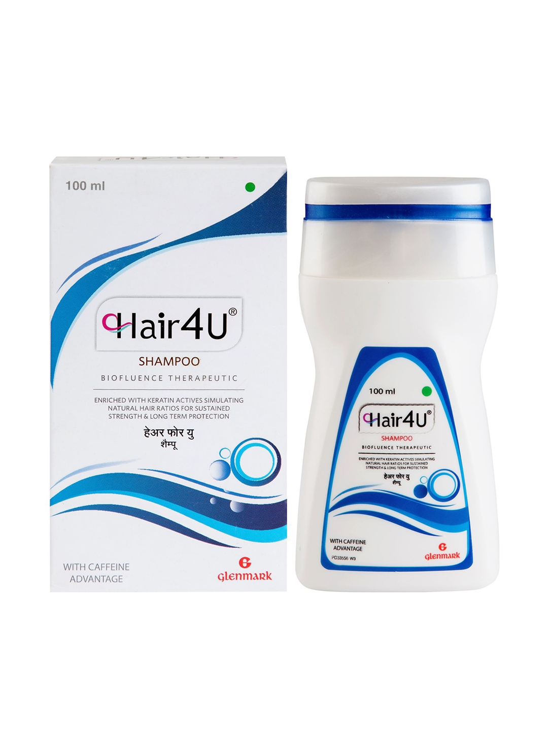 Hair4U Pack of 2 Biofluence Therapeutic Shampoo 200 ml