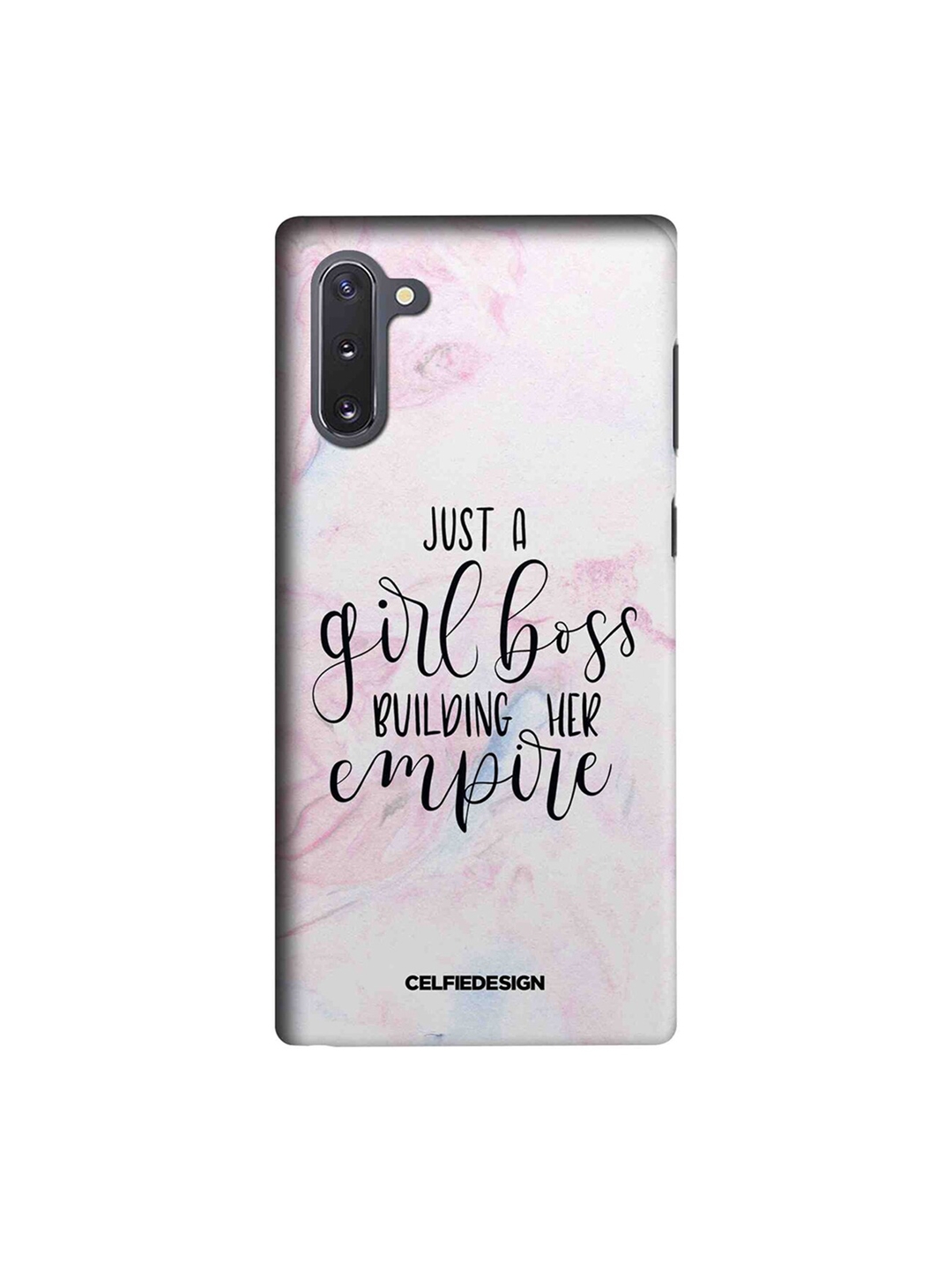 CelfieDesign Pink Boss Lady Samsung Galaxy Note 10 Back Cover