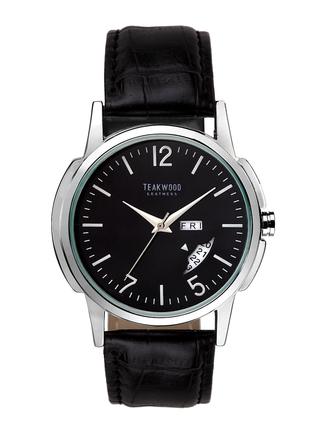Teakwood leather watches discount