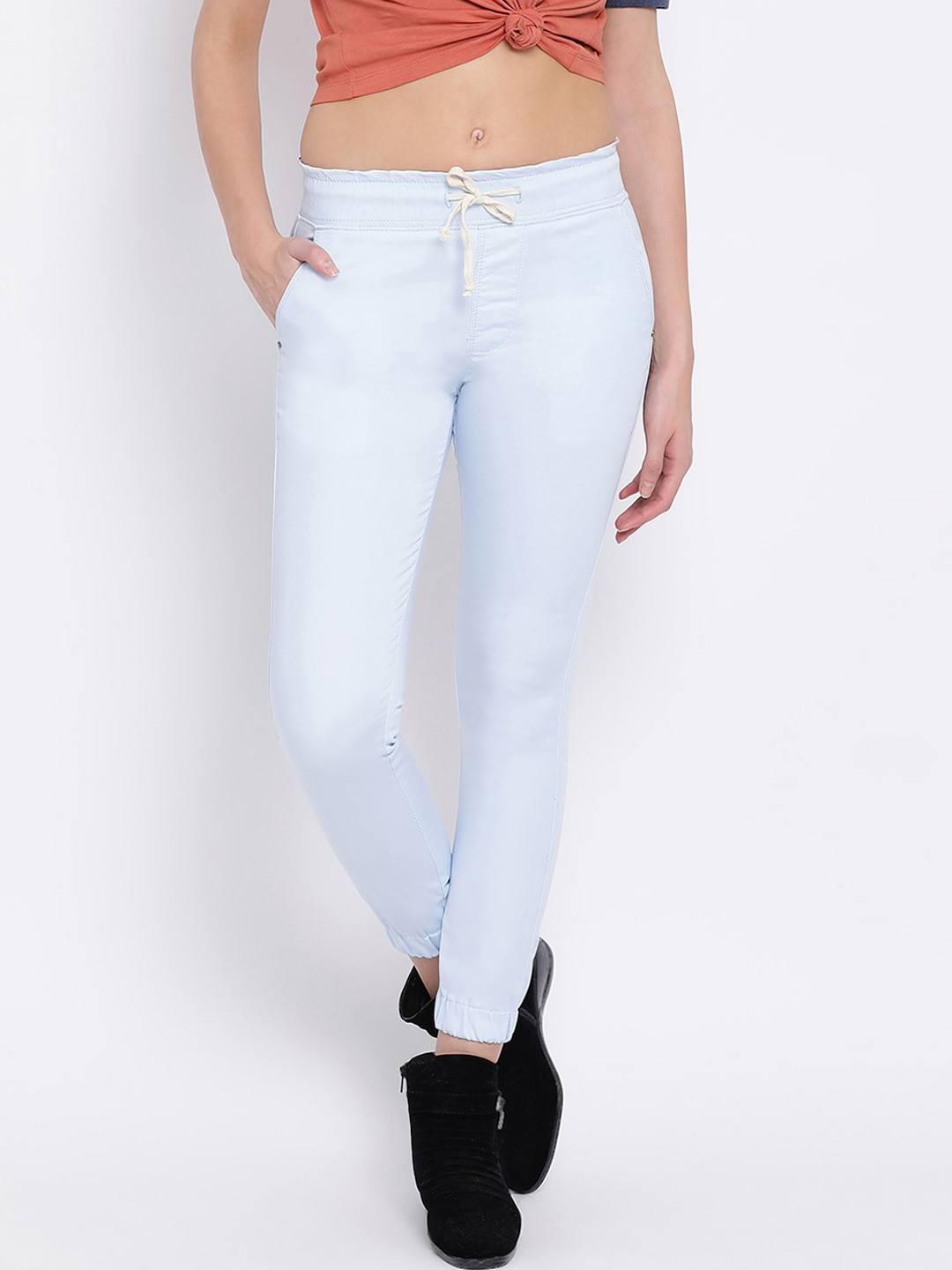 Code 61 Women Blue Jogger Jeans