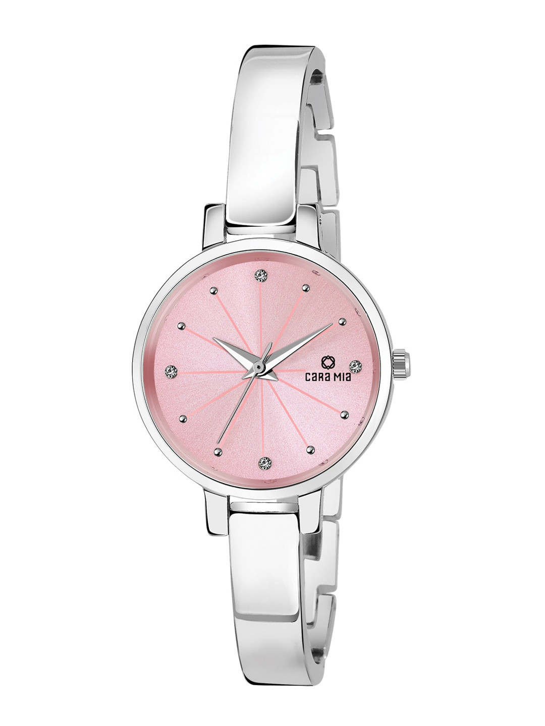 CARA MIA Women Pink Analogue Watch CR-LR7957-PKC
