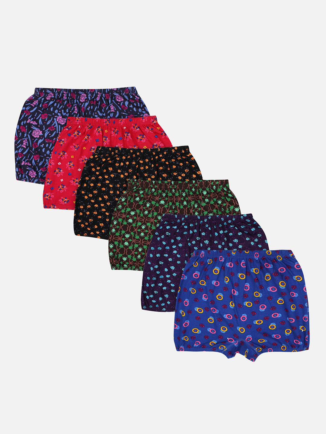 Bodycare Kids Unisex Kids Pack Of 6 Assorted Basic Briefs KIA3251