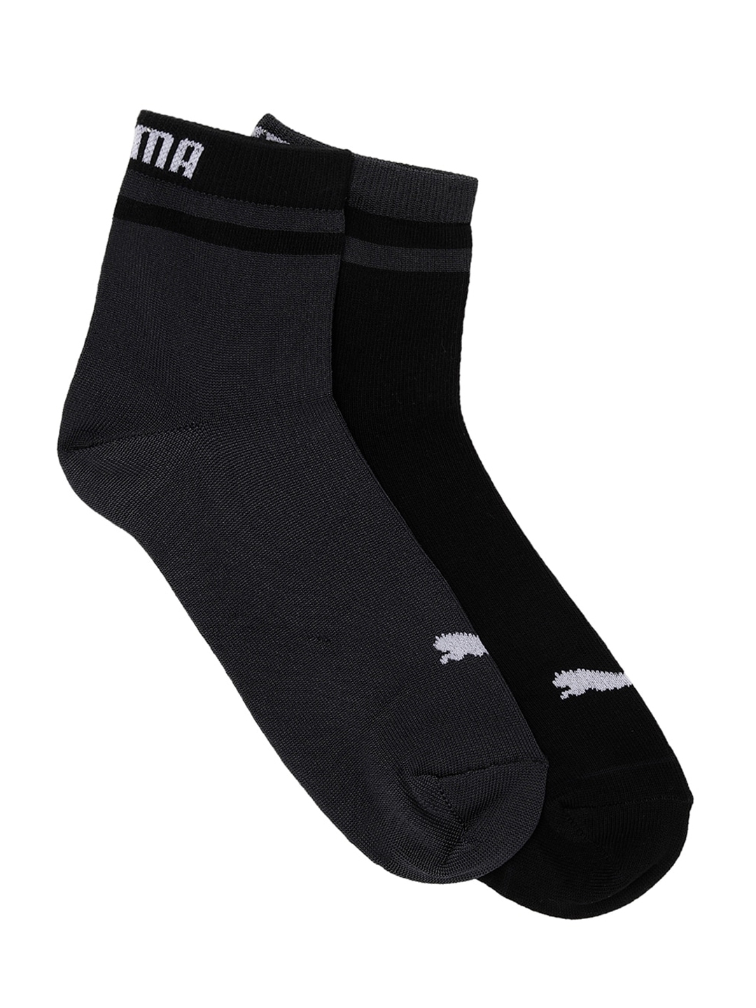 Puma Women Black Solid Ankle Length Socks