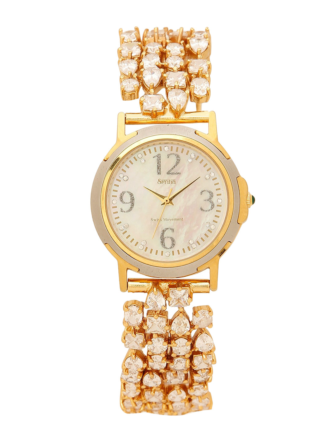 SPRIHA Handcrafted Timepieces Women White Analogue Watch SEGS27WG