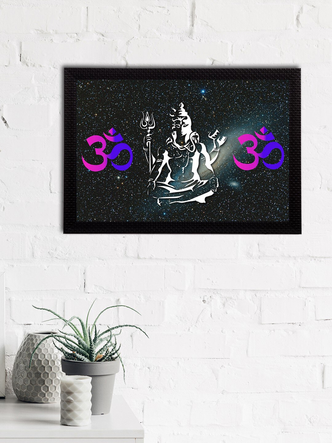 eCraftIndia Synthetic Wood Wall Rectangle Photographs Wall Art - 14 x 10 In