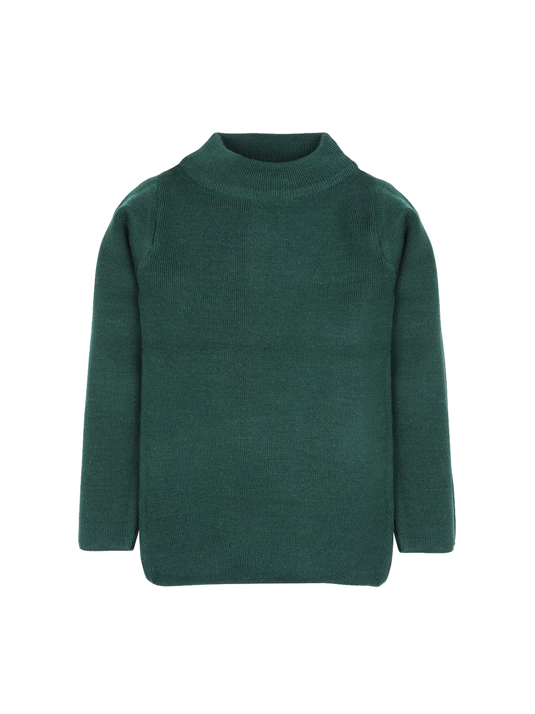 RVK Kids Green Ribbed Pullover Sweater