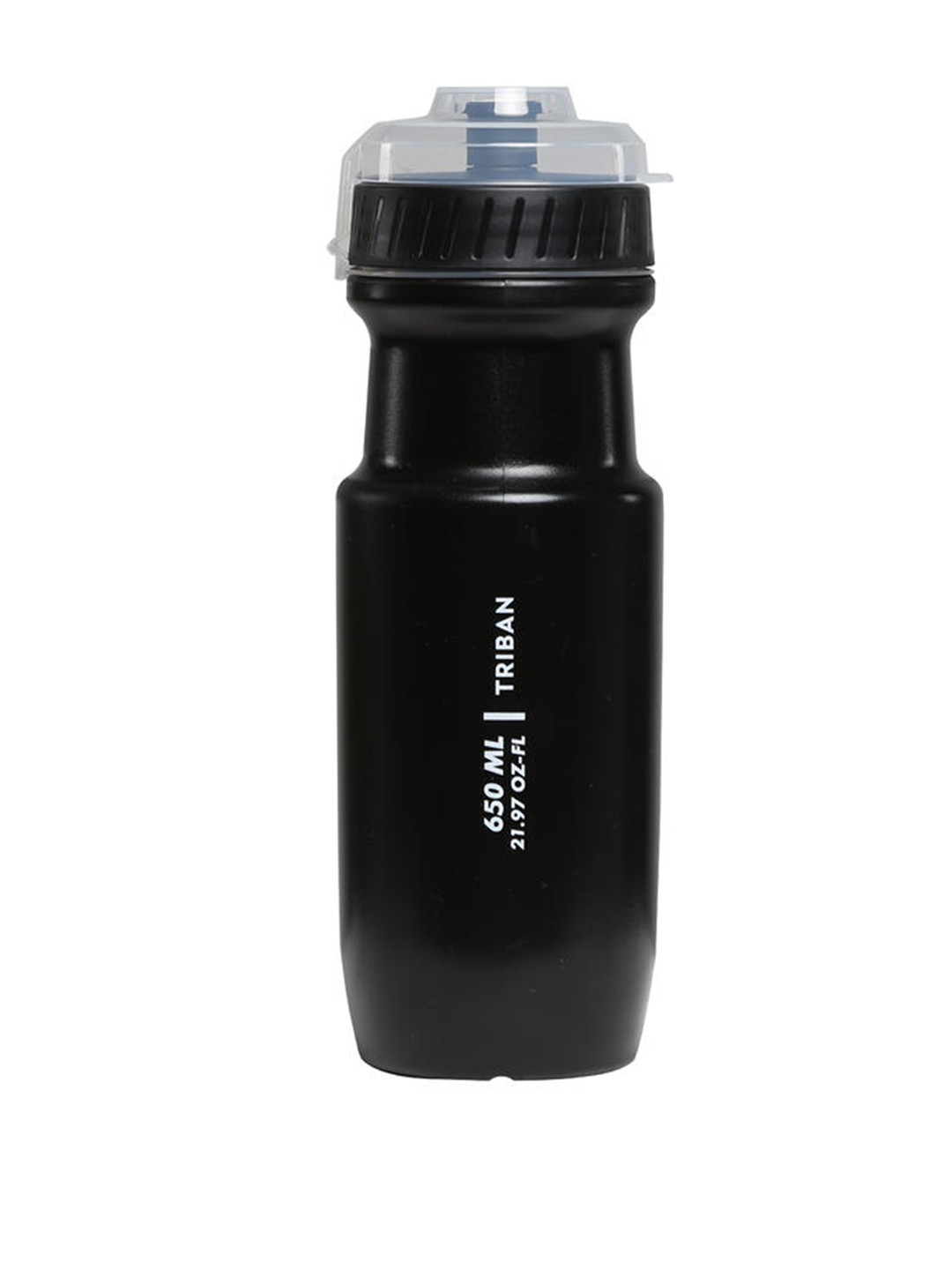 TRIBAN By Decathlon RoadC Black Typography Plastic Volume Marking Water Bottle - 650ml