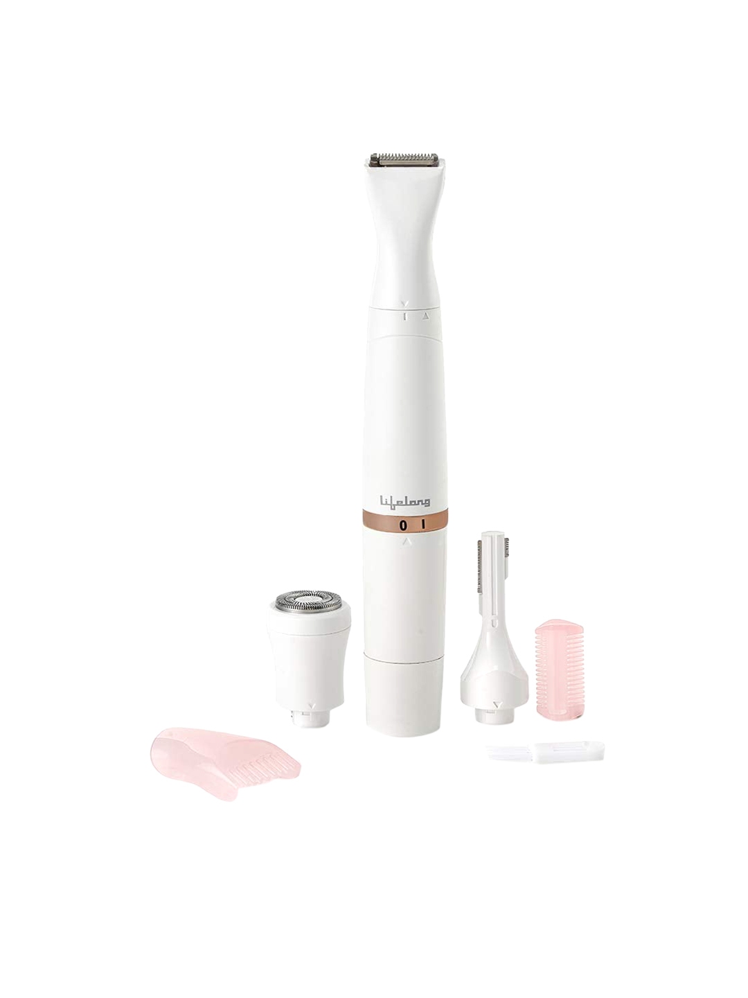 Lifelong Soft Touch White Rechargeable LLPCW30 Trimmer For Women