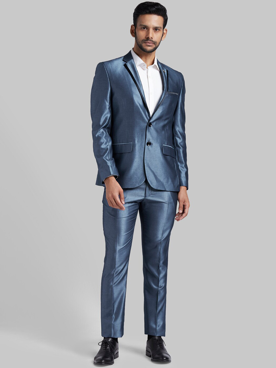Parx Men 2-Piece Single-Breasted Formal Suit