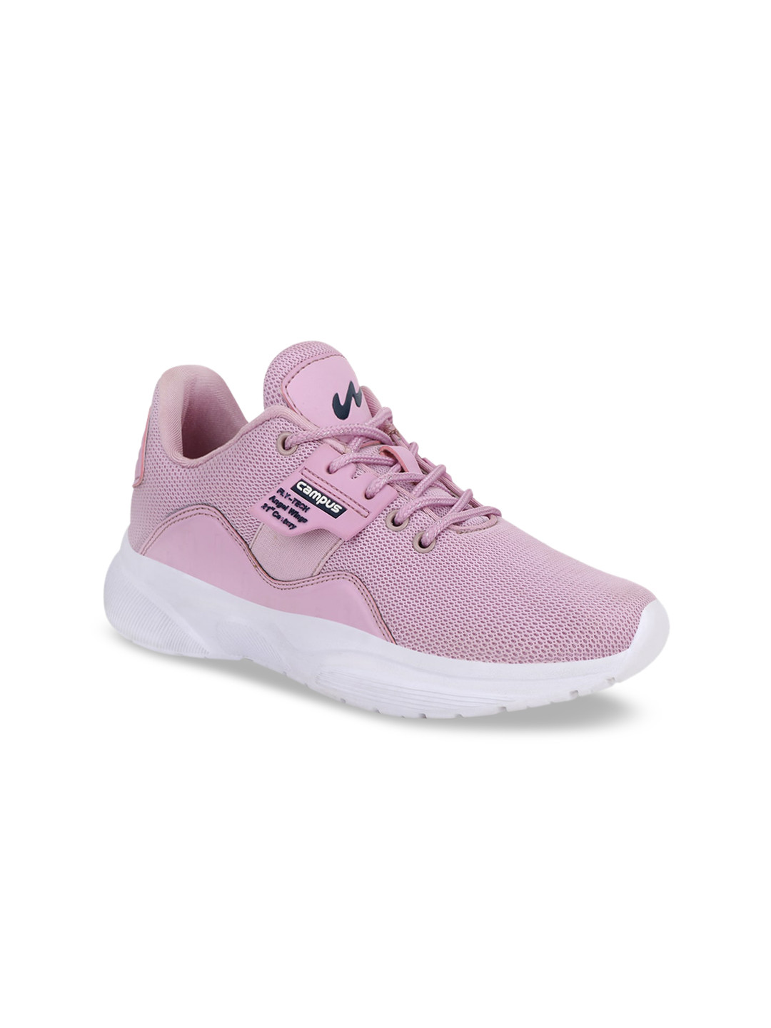 Campus Women CLAIRE Mauve Mesh Running Shoes