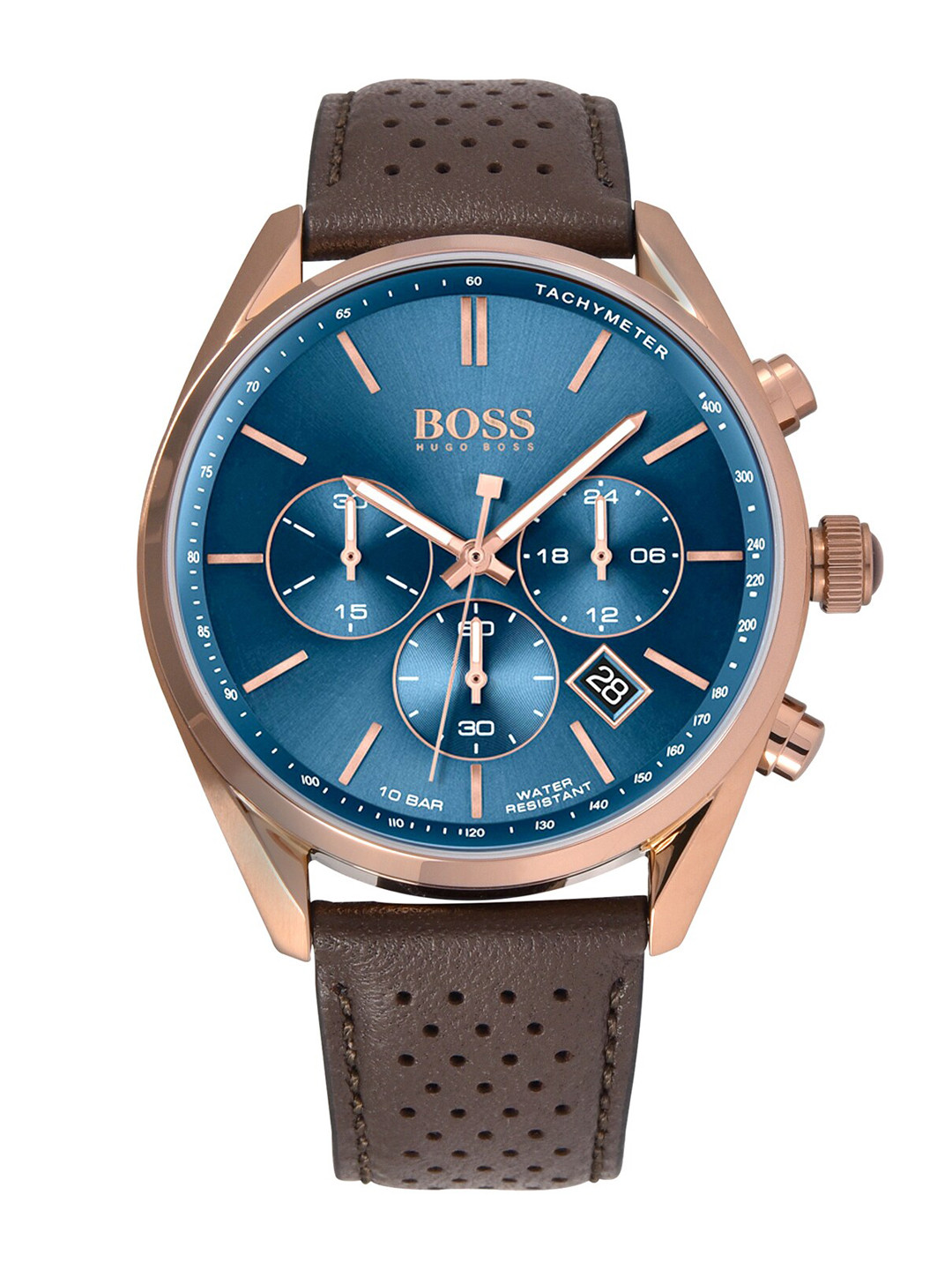 Hugo Boss Men Blue Champion Analogue Watch 1513817