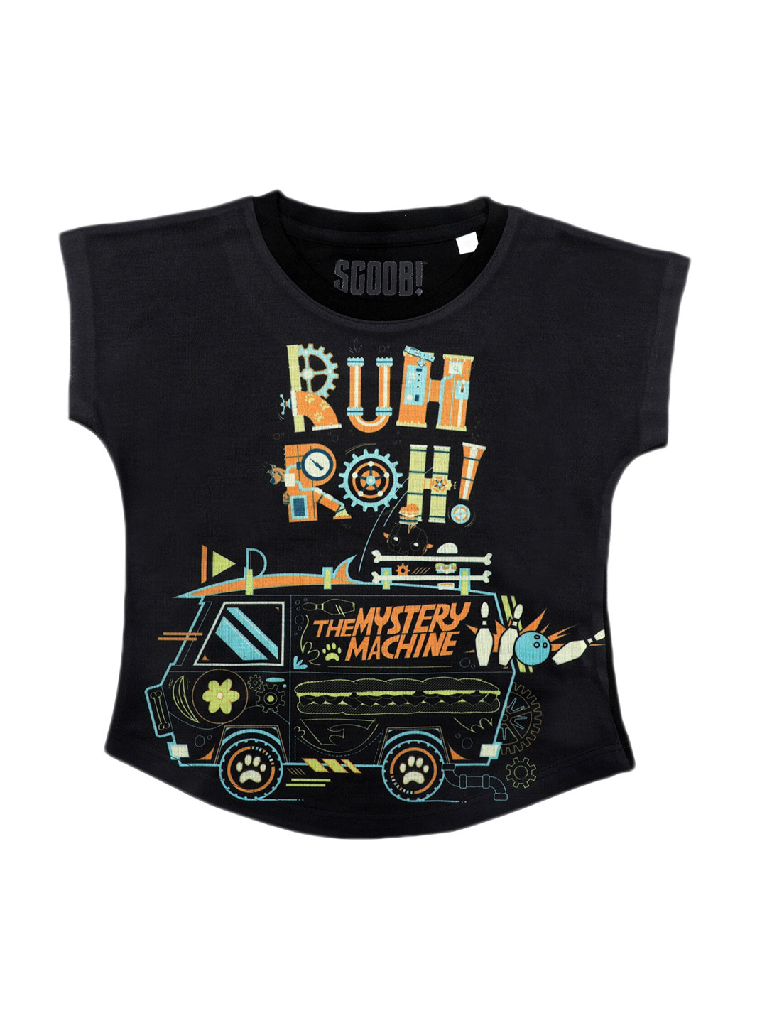Scooby-Doo Black & Orange Regular Top
