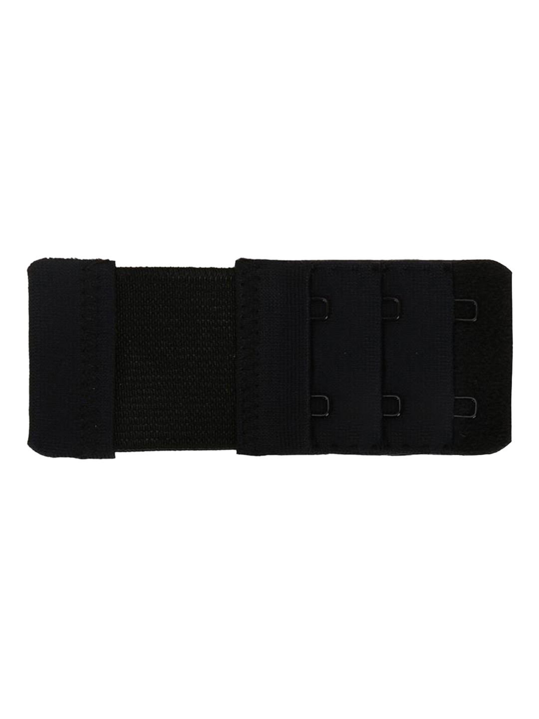 Candyskin Women Black Solid Magical Bra Extender CSA506BK