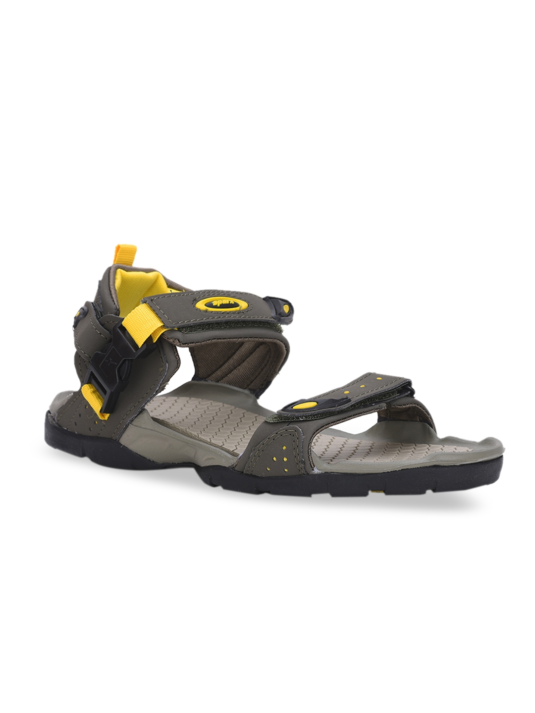 Buy Sparx Men Grey Yellow SS 502 Sports Sandals Sports Sandals for Men 11497078 Myntra